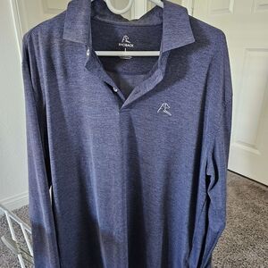 Rhoback Men's Blue Polo Shirt